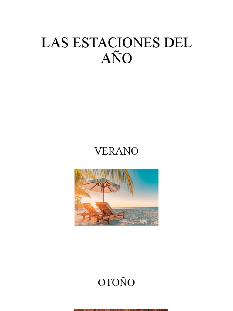 Las Estaciones | PDF