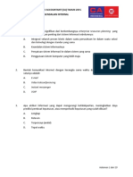 Sistem Informasi Pengendalian Internal