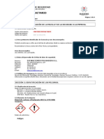 Mortero Refractario KG 10799985 Certificatesheet