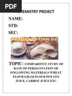 CHEMISTRY PROJECTv 111