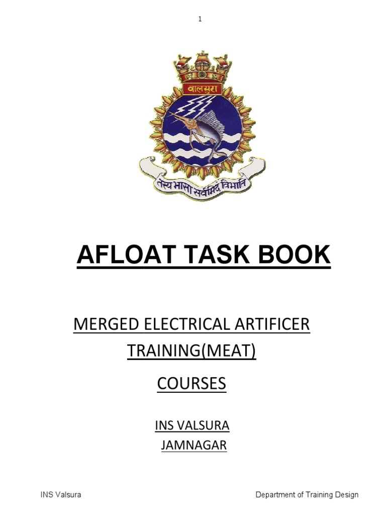 MEAT Afloat Task Book1 | PDF | Fire Control System | Electronics