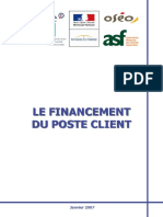 Brochure Financement poste client
