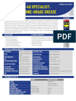 WD 40 Specialist Marine Grade Grease Tds Sheet