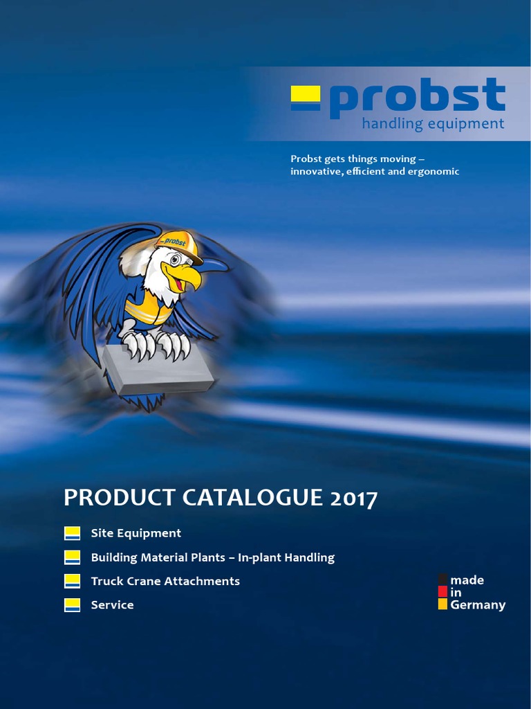 Probst Handling Equipment Catálogo - Geral - Completo | PDF | Crane ...