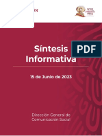 Primeras Planas 15 Junio 2023