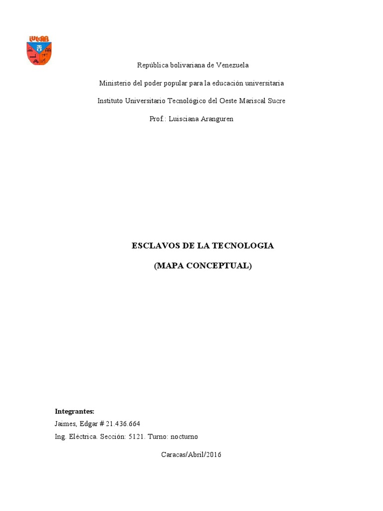 Esclavos de la tecnologia | PDF