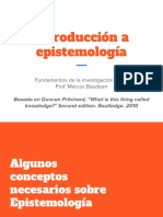 Modulo 1 - 1 - Introducción A Epistemología