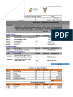 Analisis de Precios Unitarios Guarnicion