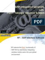 SAP Compatible Wireless Data Collection System