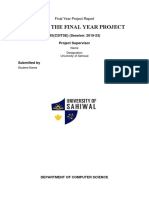 FYP Report Template