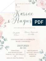 Convite Karine e Augusto - Oficial 