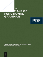 (Trends in Linguistics. Studies and Monographs) George M. Horn-Essentials of Functional Grammar - A Structure-Neutral Theory of Movement, Control, and Anaphora-De Gruyter Mouton (2011)