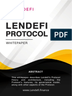 Lendefi Pjiirotocol Whitepaper