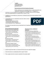 Orientações para Preenchimento Da Ficha de Registro de Conteúdos