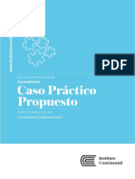 CASO PRACTICO ENUNCIADO Contabilidad Gubernamental