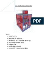 Memoria de Calculo - Con Diferentes Capacidades Portantes