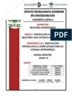 Investigación Introducción Al Diseño de Reactores en Sistemas Heterogéneos