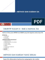 K6-Method Dan Kaedah