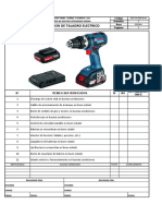 Check List Taladro Electrico