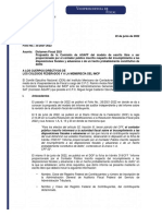 Folio 35. Dictamen Fiscal 2021. Propuesta de La Comisión de AGAFF Del Modelo de Escrito Libre A Ser Proporcionado Por El Contador Público Inscrito