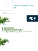 Group 1 Green Financial Instrument - Fixed Income Instrument