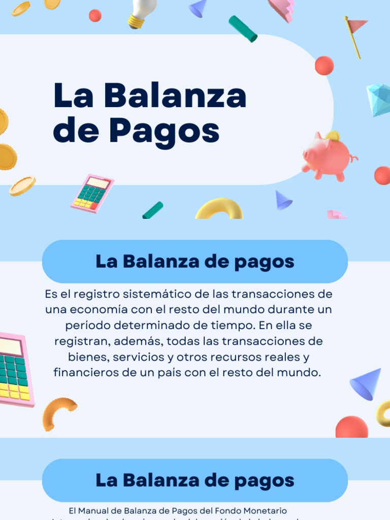 Presentación Balanza de Pagos2 | PDF | Balance de pagos | Comercio