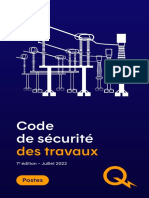 Code Securite Travaux Chapitre Postes 7e Edition Juillet 2022