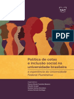 Política de Cotas e Inclusão Social Na Universidade Brasileira