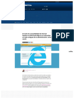 WWW - Genbeta - Com - Paso A Paso - Modo Compatibilidad Internet Explorer Microsoft Edge Salvavidas Webs Antiguas Administracion Como Usarlo