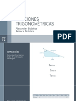 Funciones Trigonométricas