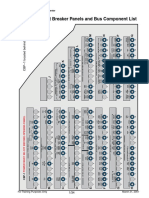 604 Circuit Breaker Panels and Bus Component List