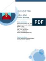 CV Johan Fiallos - Docx - Word
