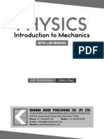 UG - Physics (Introduction To Mechanics) - English
