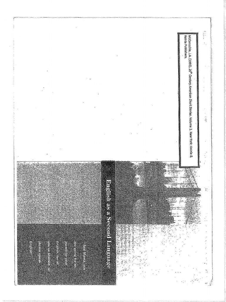 English As A Second Language-2 | PDF