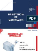 Sesión 14 - Columnas de Euler - Pandeo