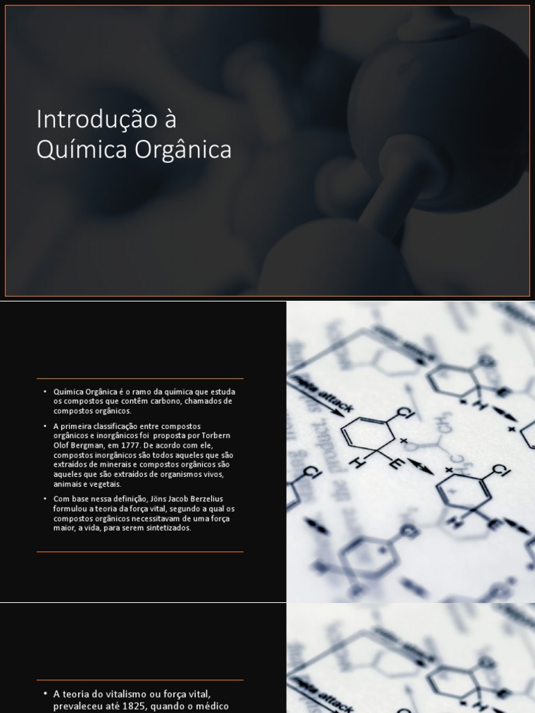 Introdução À Química Orgânica | PDF | Química | Química Orgânica