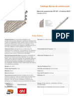 Barra de Acero Corrugado para Construcción