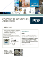 Operaciones Sencillas de Laboratorio