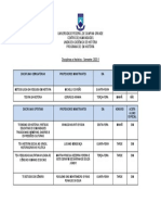 Disciplinas e Horarios - 2023.1