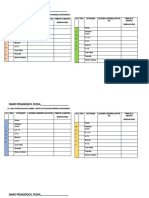 Diario Pedagógico para Imprimir