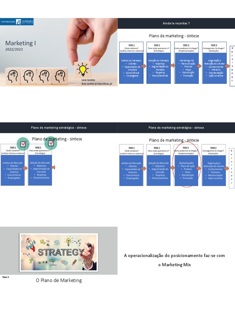 Estrutura do Plano de Marketing Estratégico | PDF | Marketing | Marca