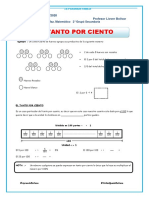 RM Secundaria Tanto Por Ciento 10 Agosto 2do Grupo CSF