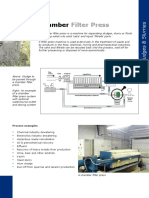 Chamber Filter Press - Seperation of Sludges