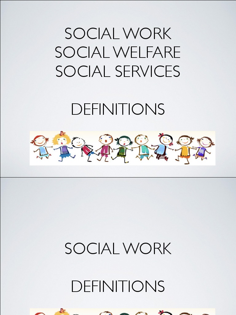 Understanding Social Work and Welfare | PDF | Social Work | Profession
