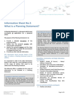 What Is A Planning Statement