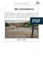 Informe Topografico - Losa - Antonia Moreno