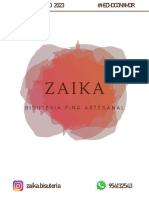 Catálogo Verano - Zaika