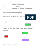 Escala Cuisenaire - Aula 2