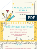 Brincar Nas Férias - Ceccap Abrace