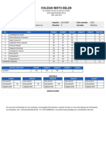 Notas Tercer Bimestre